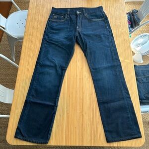 G-Star Raw 3301 men’s dark denim jeans size 31” x 30” length New without tags